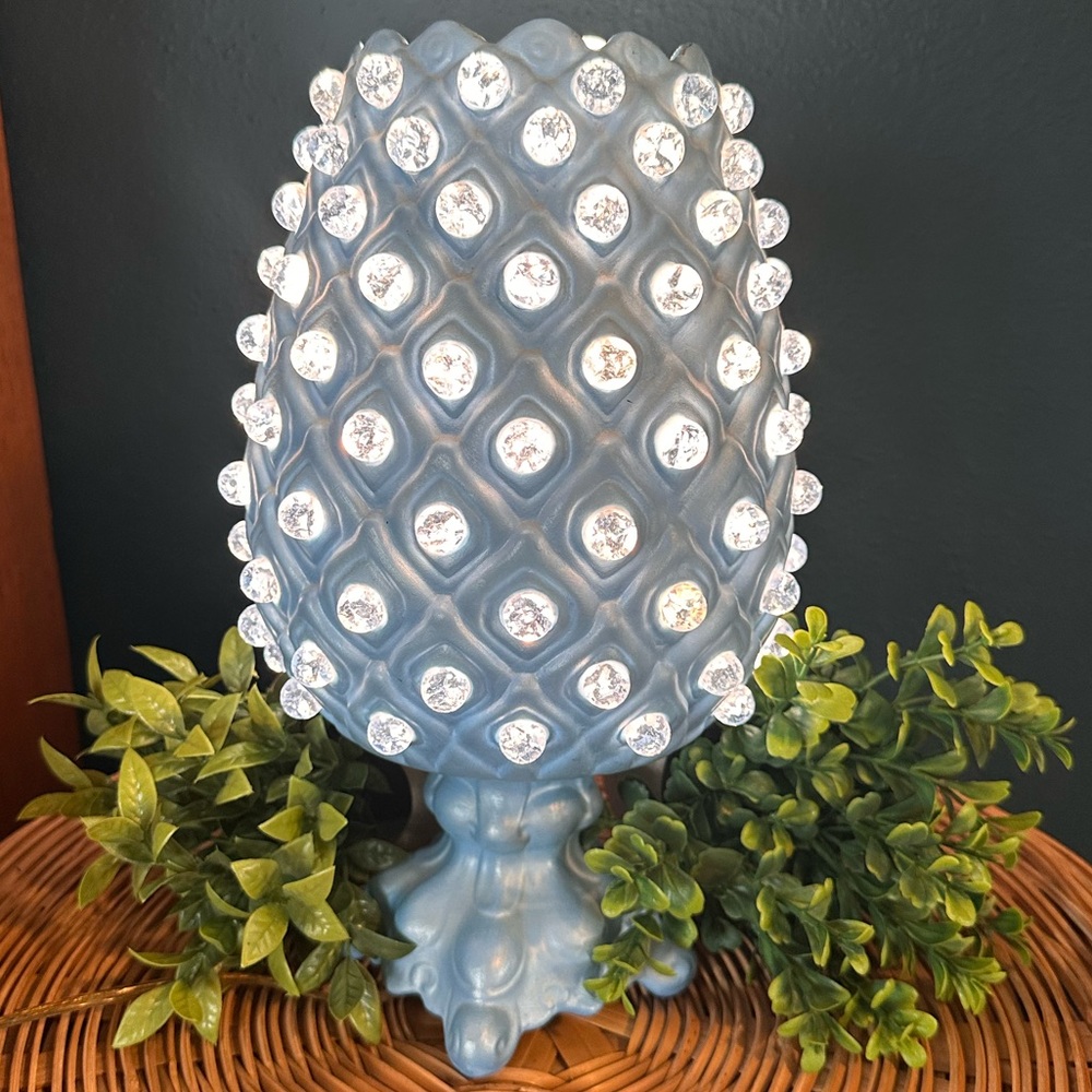*VTG* 1960s MCM Pineapple Lamp *RARE*